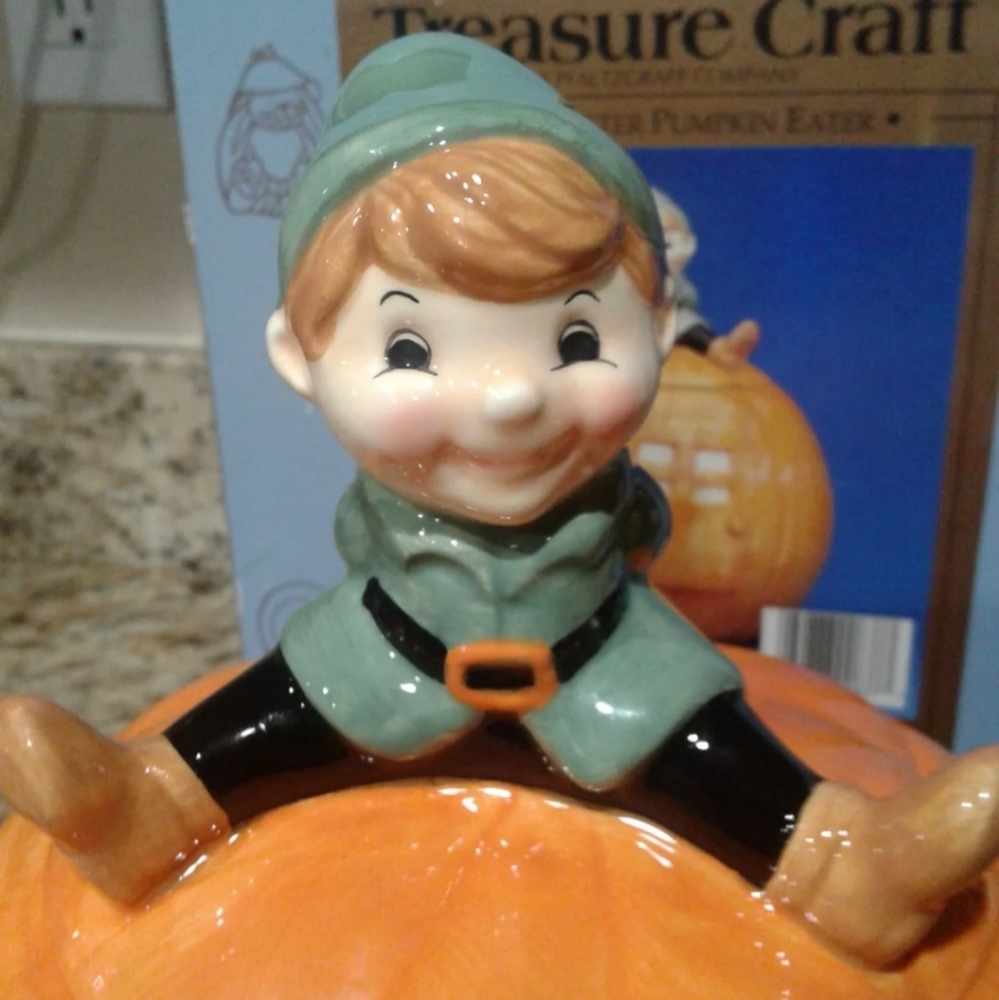 Treasure craft peter pumpkin cookie jar